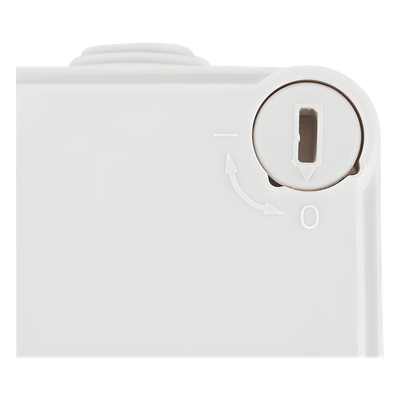 GW-44-024 - Gewiss Caja Estanca Derivación PVC 100x100x50mm, IP55, 6 Entradas
