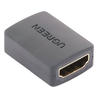 20107 - Ugreen 20107 cambiador de género para cable HDMI Negro, Oro