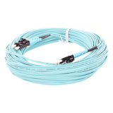 FZ2ERLNLNSNM020 - Jumper de Fibra Óptica / Multimodo OM4 50/125 / LC-LC Dúplex / OFNR Riser / 20 m (65.62 pies) / Color Aqua