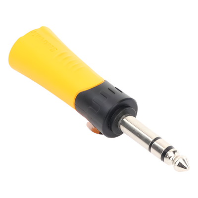 MP3-MJF - Seetronic Adaptador de Audio Estéreo / 1/4" (6.35 mm) a Jack 3.5 mm / Carcasa Plástica
