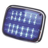 XT1895B - Luz de Advertencia LED / 24 LEDs / 11 Patrones Programables / IP67 / 12-30 VCC / 24 W / Policarbonato