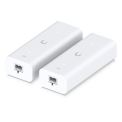 UACC-RETROFIT-POE-2WIRE - Extensor PoE sobre 2 Hilos / Entrada PoE++ 50V / Salida PoE+ 48V / Alcance hasta 400 m (1312 ft) / Interfaz 10/100 Mbps / HomePlug AV