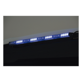 XLL-1088-RB - Barra de Luz de Advertencia / 8 Módulos / LED Gen III Alta Potencia / Rojo/Azul / 75 cm / 10-16 VCC / 3 A Máx.