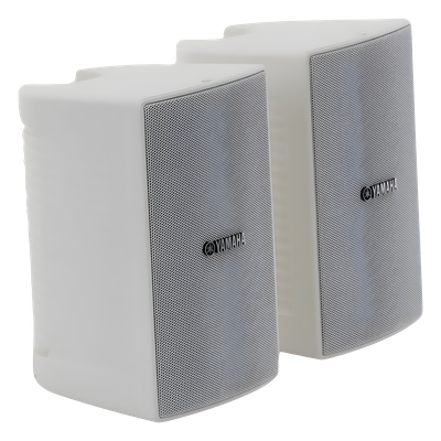 VS4W - Altavoz de Montaje en Pared / 2 Vías / Woofer 4 in / Tweeter 1 in / IPX3 / 8 Ohms / 70/100V / Color Blanco / Par