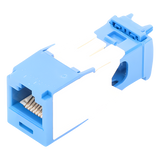 CJ6X88TGBU - PANDUIT Jack Modular CJ6X88TGBU UTP RJ45 Categoría 6A, Azul