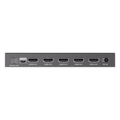TT401-8K - Conmutador HDMI / 4 Entradas 1 Salida / 8K@60Hz / 48 Gbps / HDMI 2.1 / Control IR y RS-232