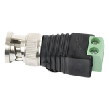 TT-RG-17 - Adaptador BNC Macho / Terminales Tornillo / 75 Ohm / Cables AWG 26-14 / RG-59 / RG-6