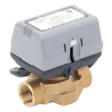 VC4011AK1000T - Válvula Motorizada de 2 Vías / Actuador Integrado / Conexión BSPT 3/4" / Control On/Off / 100-130 VCA / Flujo Bidireccional