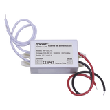 WP12DC1A - Fuente de alimentación / 12 VCC / 1 A / IP67 / 46x20x30 mm / -30°C a 50°C / 100-240 VCA