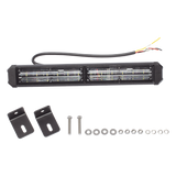 XLT2132RB - Barra de Luz de Advertencia / 2 Módulos LED / 11 Pulgadas (0.9 Pies) / Rojo-Azul / 10-30 VCC / 180°