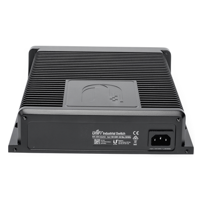 USW-INDUSTRIAL - Switch industrial UniFi PoE de 10 puertos Gigabit (8 x 802.3bt y 2 x Ethernet) para temperaturas extremas