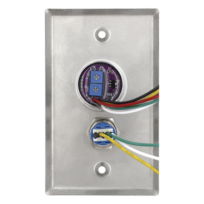 APB2BL - Accesspro Botón de Salida Doble / Sin Contacto y Contacto / IP65 APB2BL