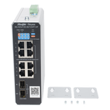 RG-NIS2100-8GT2SFP-HP - Ruijie Switch Industrial PoE+ / 8 Puertos Gigabit / 1 PoE++ 60W RG-NIS2100-8GT2SFP-HP