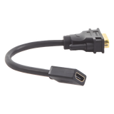 20118 - Ugreen 20118 adaptador de cable de vídeo DVI-D HDMI Negro, Oro