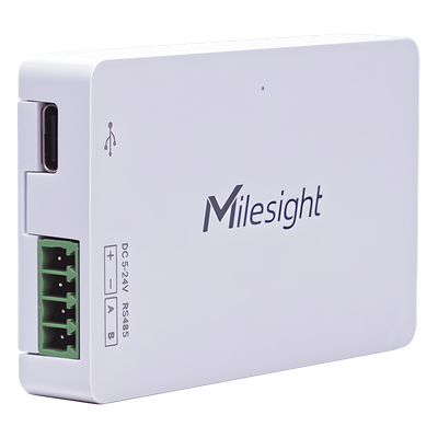 UC100-915M - Controlador Modbus RS485 a LoRaWAN / 32 Registros / Alcance 15 km (9.3 mi) / Protocolo D2D / Operación Autónoma