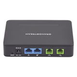 HT-812 - Grandstream Adaptador para teléfono analógico (ATA) de 2 puertos FXS, Router integrado, Puertos