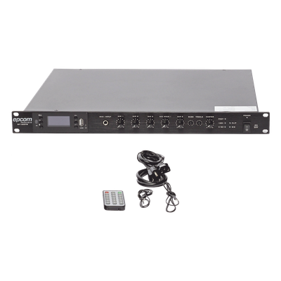 SF-120DTB - Epcom Proaudio Amplificador Mezclador / 120W RMS / Salidas 100V y 4-16Ω SF-120DTB