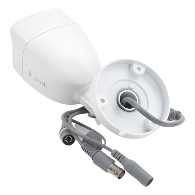 THC-B120-MS - Cámara Bala TURBOHD / 2 Megapixel 1080p / Gran Angular 106.4° / IR EXIR 30 m (98.4 ft) / Audio por Coaxitron / IP66 / 4 Tecnologías