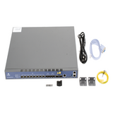 V1600-XG02 - OLT / 2 Puertos XGSPON/GPON / 4 Puertos Uplink RJ45+SFP/SFP+ / 512 ONUs / 20 km / 19" Rack / 1.45 × 0.66 × 0.14 pies