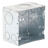 HUB260 - Raco Caja de Conexión Cuadrada / Acero Soldado / 4.69 x 4.69 in HUB260