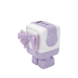 35314B - Cargador RobotGaN de 65W Serie UNO | 3 Puertos de Carga Rápida | 2 USB-C | 1 USB-A | PD 3.0 | QC 4.0 | Carga Inteligente | Tecnología GaN II | Zapato