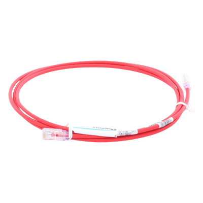 UTP28X7RD - Cable de Parcheo UTP / Cat6A / 28AWG / CM-LSZH / 2.13 m (7 ft) / Rojo