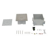TH-MCRA - Caja de Piso / IP66 Cerrada / 120 kg Carga / 17.4x14.3x8 cm / Aluminio / TIA/EIA