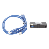 XMRREADER - Lector Externo de Disco Duro / USB 3.0 200 Mbps / USB 2.0 40 Mbps / Aluminio / -10°C a 70°C / 12VDC 1A