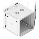 UACC-RACK-12U-WALL-SW-P - Gabinete Rack 12U / Montaje Pared / Puerta Trasera Abatible / Profundidad Ajustable 434-559 mm / Acero SPCC / 600 x 703 mm (23.6 x 27.6')