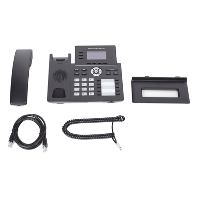 GRP2604 - Grandstream Networks GRP2604 teléfono IP Negro 3 líneas LCD, Terminal con conexión por cable, 2000 entradas