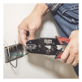 3005-CR - Pinza Ponchadora para Terminales con Aislamiento en Cable de Cobre Sólido y Trenzado de 10-22 AWG.