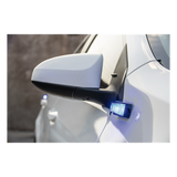 X13-B - Luz Auxiliar Ultra Brillante / 4 LEDs Gen III / Azul / 10-30 VCC / 23 Patrones / 3.88 x 1.33 x 0.98 in