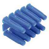 TP-3 - Taquete de Fijación / Doble Expansión 4 Direcciones / 3/8" para Tornillo 12 mm x 2" / 100 Piezas / Resistencia 100 kg / Concreto y Superficies Sólidas