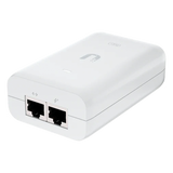 U-POE-AT - Adaptador PoE Ubiquiti (48 VDC, 0.65A) puerto Gigabit, ideal para equipos UniFi
