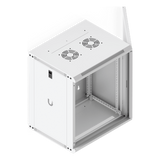 UACC-RACK-12U-WALL-450-P - Gabinete Rack 12U / 550x450 mm / Montaje Pared / Puerta Perforada / 2 pies (635 mm) Alto
