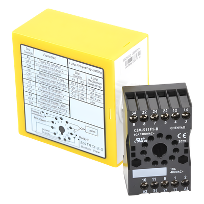 10-MATRIX-IIS-1224 - Sensor de Masa Mono Canal / Ideal para Automatización de Barreras Vehiculares