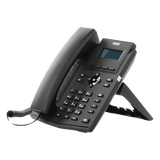 X301G - Teléfono IP / 2 Líneas SIP / Pantalla LCD 2.3" / Audio HD G.722 y Opus / Conferencia 6 Vías / PoE 802.3af / Puertos Ethernet Duales Gigabit / Soporte EHS