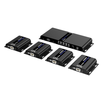 TT3144KHDBITT - Extensor y Divisor HDMI / 1 Entrada a 4 Salidas / 4Kx2K @ 60 Hz / Alcance 120 m (393.7 ft) / Cat 6/6a / IR Integrado / Operación 24/7