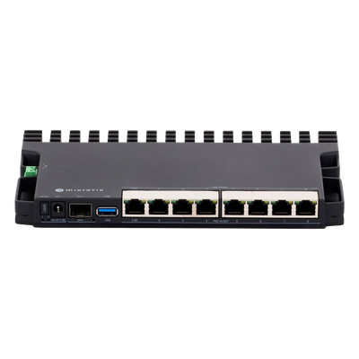 RB5009UPR+S+IN - Mikrotik RB5009UPR+S+IN router 2.5 Gigabit Ethernet, Gigabit Ethernet Negro