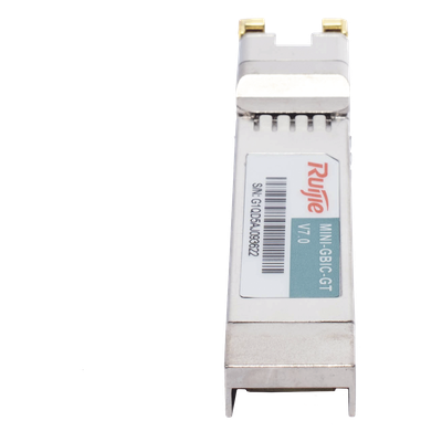 MINI-GBIC-GT - Ruijie Transceptor SFP a RJ45 / 1 Gbps / Alcance 100 m (328 ft) MINI-GBIC-GT