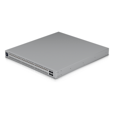 USW-PRO-XG-48 - Switch Administrable / 48 Puertos / 32 × 10 GbE + 16 × 2.5 GbE / 4 × SFP28 25G / Capa 3 / 920 Gbps / Etherlighting™ / 1U Rack