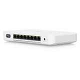 UDB-SWITCH - Switch PoE+ / 8 Puertos Multi-Gig / 1 x 10 GbE y 7 x 2.5 GbE / Wi-Fi 7 / 6 GHz / 30 W por Puerto / Compacto