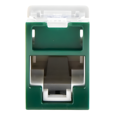 U6-H07NS - Jack RJ45 / Categoría 6 / UTP / Montaje Híbrido Plano o Angulado / Terminación 110 / Rango -10 a 60 °C