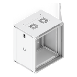 UACC-RACK-12U-WALL-450-G - Gabinete Rack 12U / 550 x 450 mm / 50 kg Carga / Vidrio Templado / 21.7 x 17.7 x 25'