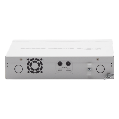 CRS112-8P-4S-IN - CRS112-8P-4S-IN, Switch PoE 8 GbEth, 4 SFP, 160w, 802.3af/at y 24v pass