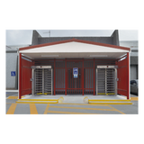 XT-100 - Torniquete de Cuerpo Completo / 4 Ejes de Seguridad / Acero Inoxidable 304 / Interior/Exterior / 25 Personas/min / Bidireccional / 110 VCA
