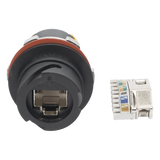 XG2-Z6AS - Conector Industrial Cat6A / Blindado / IP66/IP67 / Exterior / -25°C a 85°C / Terminación Rápida