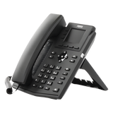 X303P - Teléfono IP Empresarial / 4 Líneas SIP / Pantalla LCD 2.4 Pulgadas / PoE / Audio HD / Conferencia 6 Participantes
