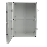TXG-02-35JK - Gabinete Plástico para Exterior / IP65 / 560 x 380 x 265 mm / ABS / -20 a 60°C / Cierre por Broche