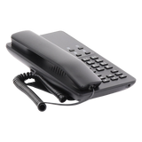 GHP621 - GHP621, Teléfono Hotelero IP Negro, 2 cuentas SIP 2 líneas, GDMS, soporta PoE